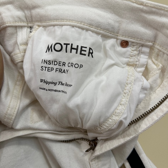 MOTHER Insider Crop Step Fray Whipping The Racer - Picture 8 of 9